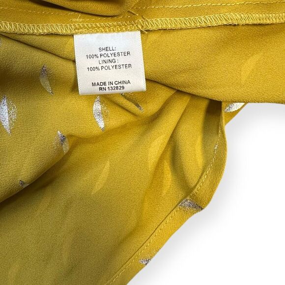 HOUSE OF HARLOW 1960 x REVOLVE Women’s Antique Yellow One Shoulder Leya Dress Si - Picture 5 of 6